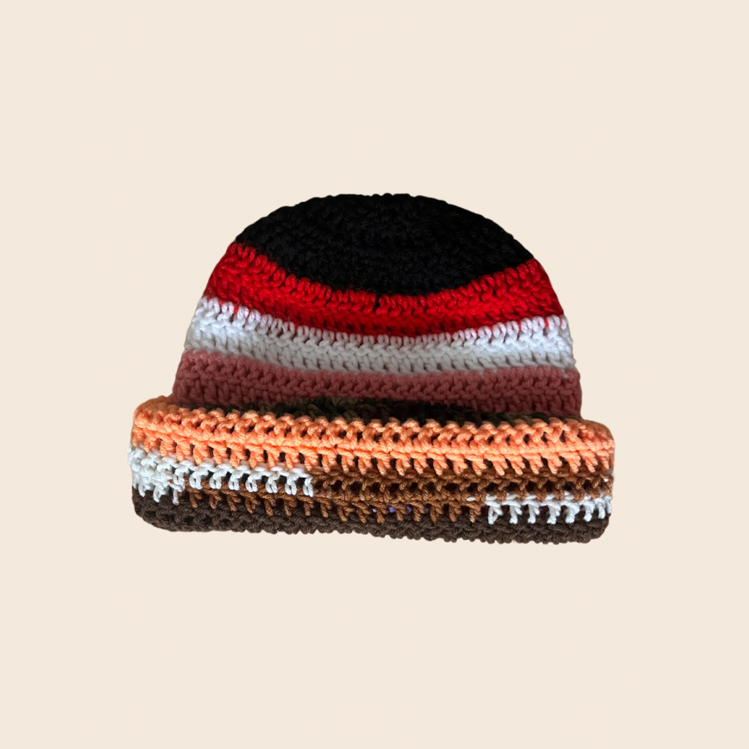 Scrap Slouch Beanie 001