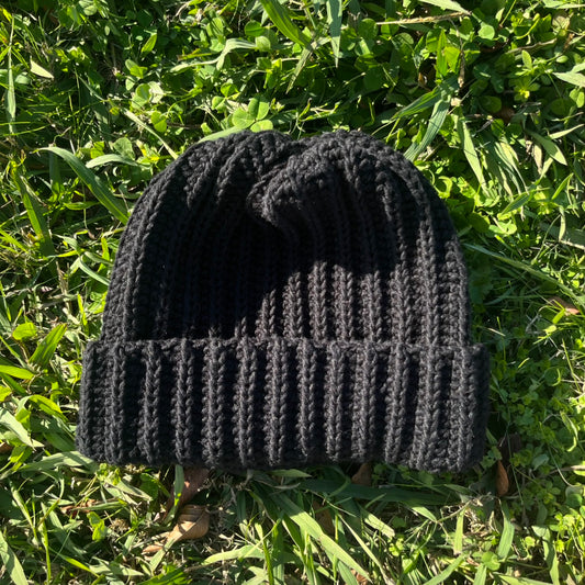 Black Cozy Beanie