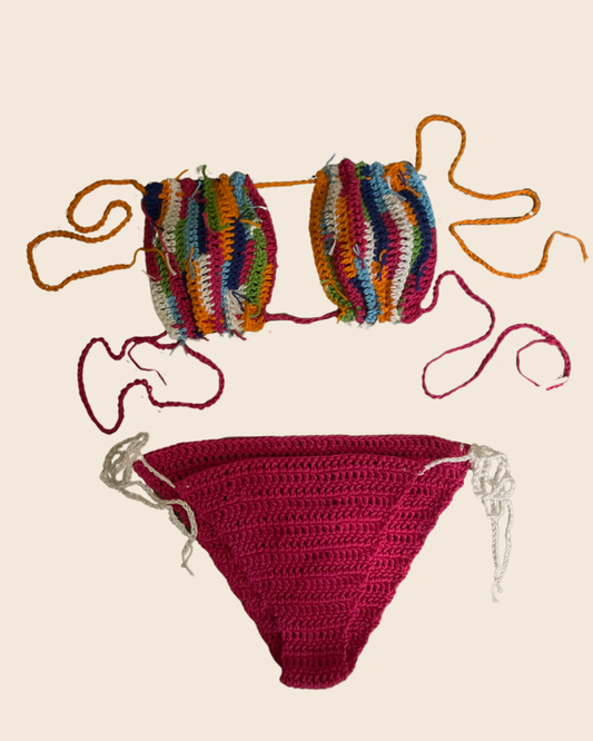 Scrap Yarn Bikini