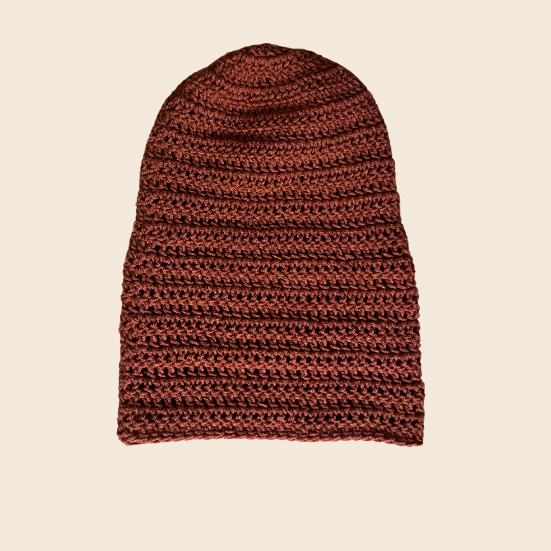 Rust Slouch Beanie